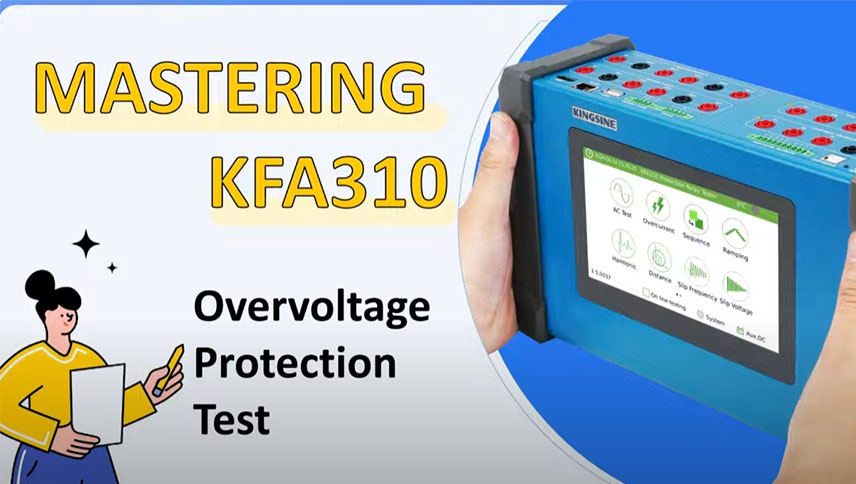 Master KFA310: Test di protezione da sovratensione